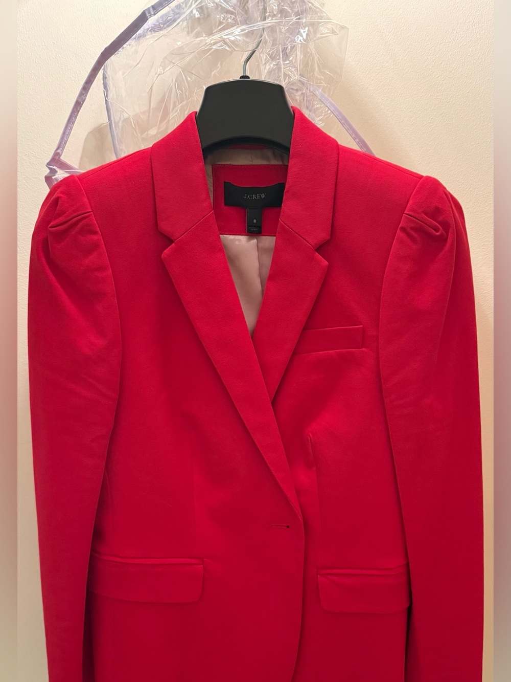 J Crew Red Blazer